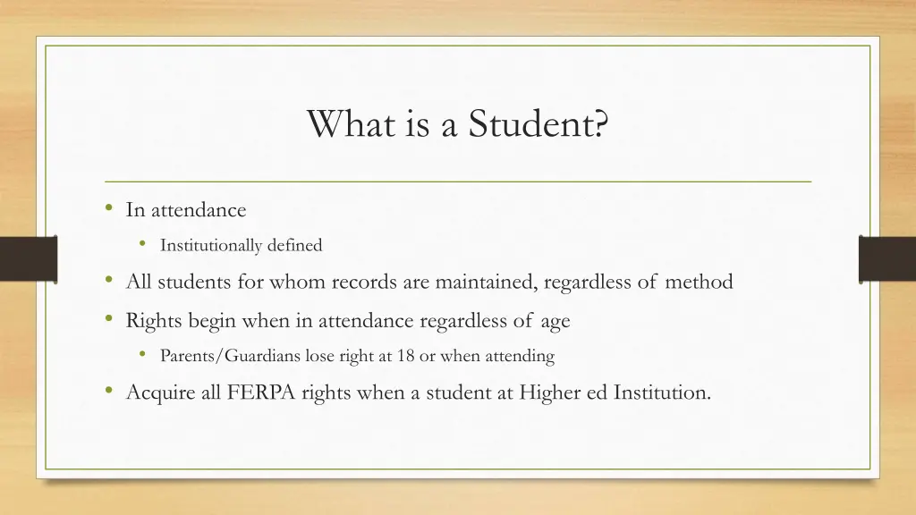 what is a student