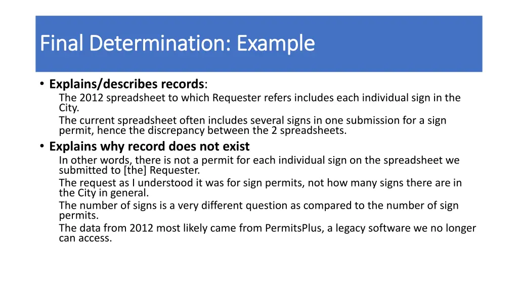 final determination example final determination 2