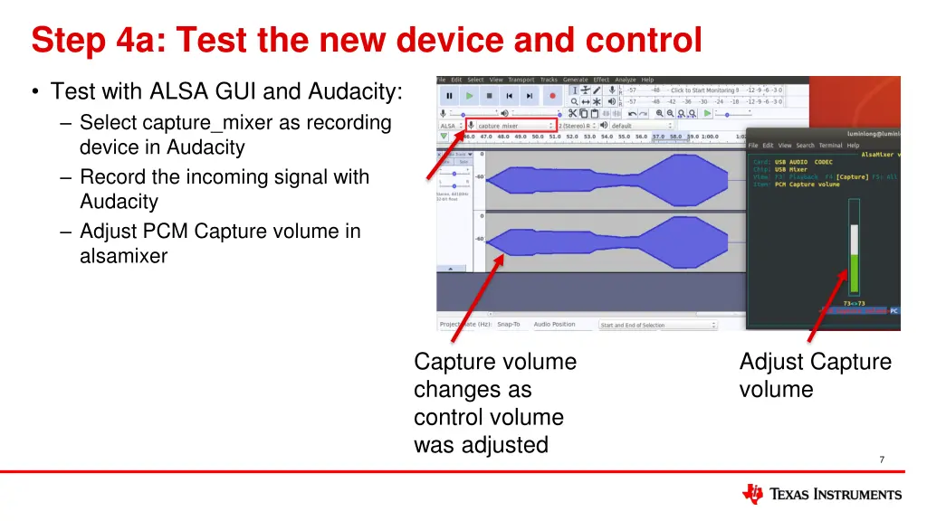 step 4a test the new device and control