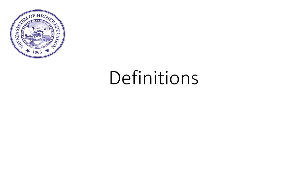 definitions