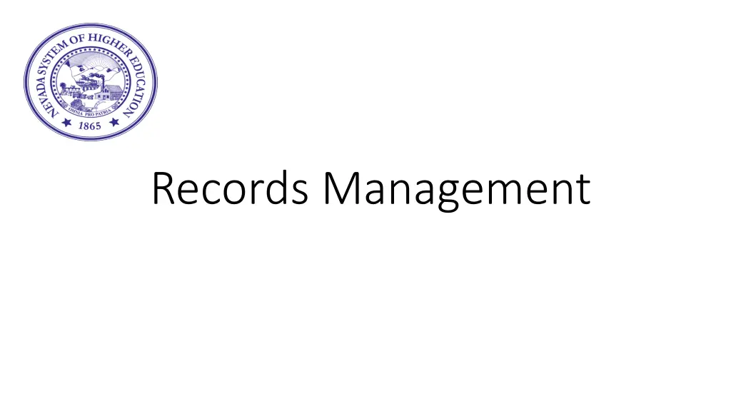 records management