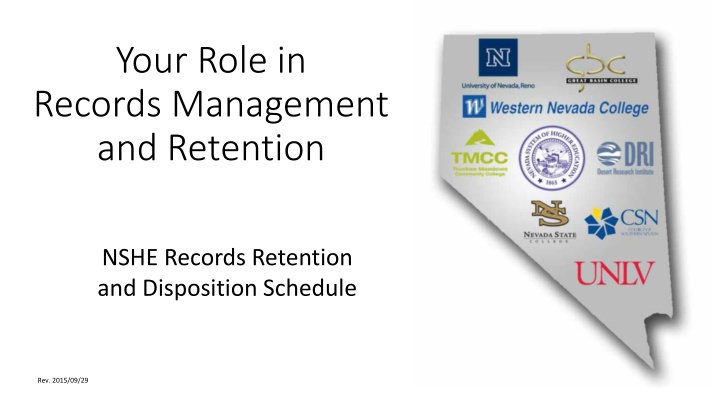 your role in records management and retention