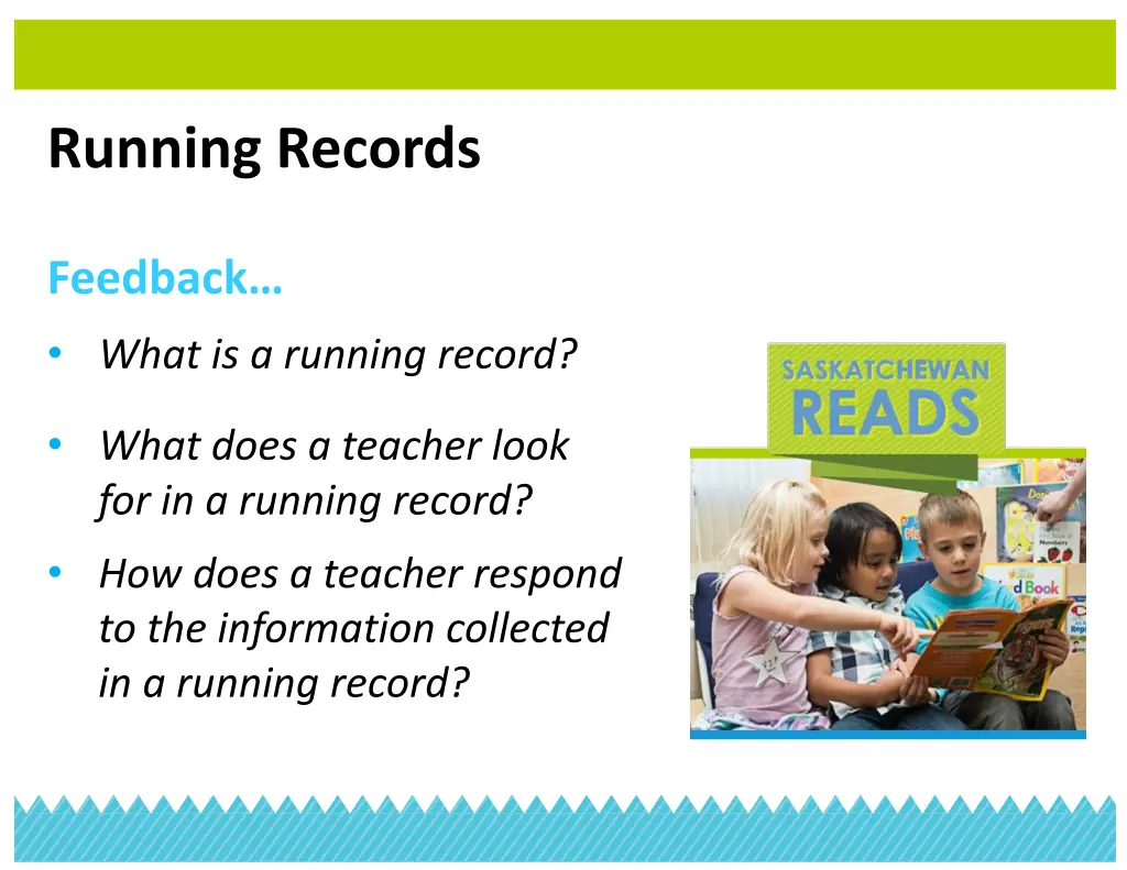 running records 1