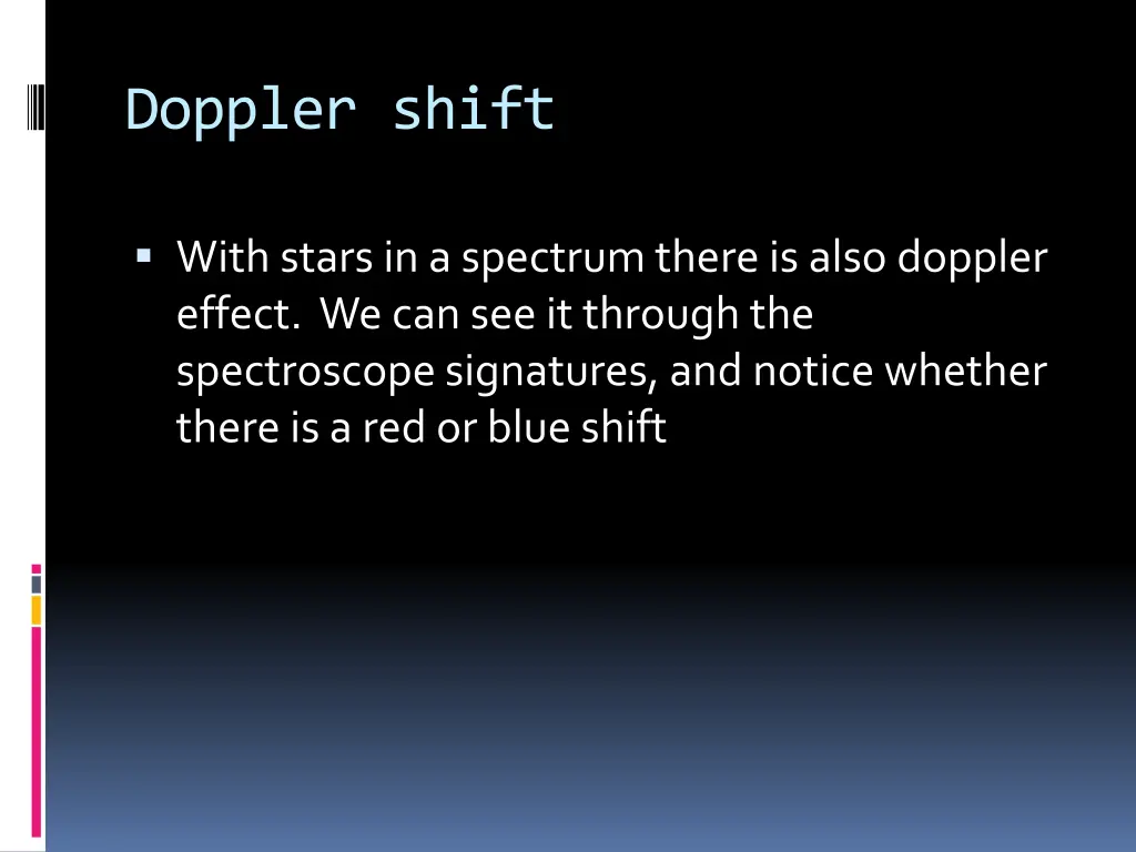 doppler shift