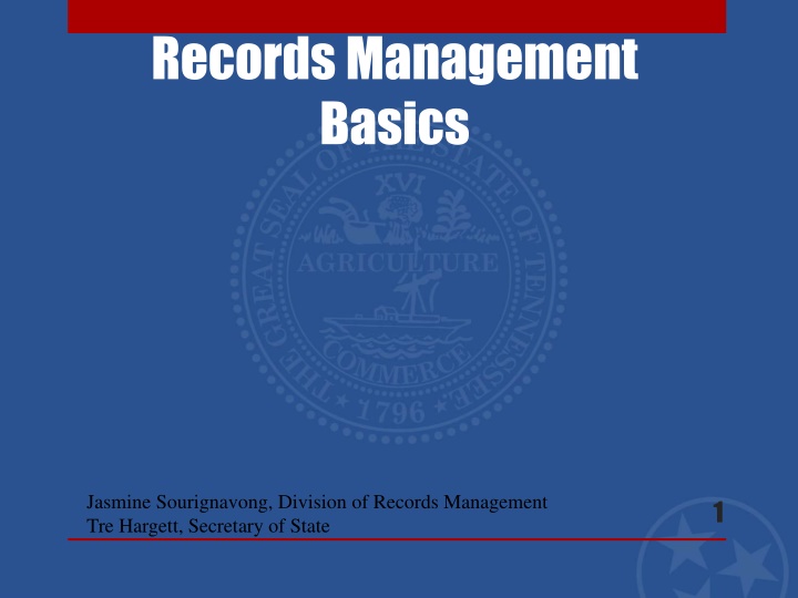 records management basics