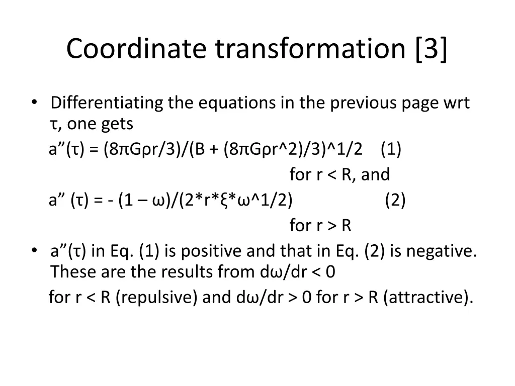 coordinate transformation 3