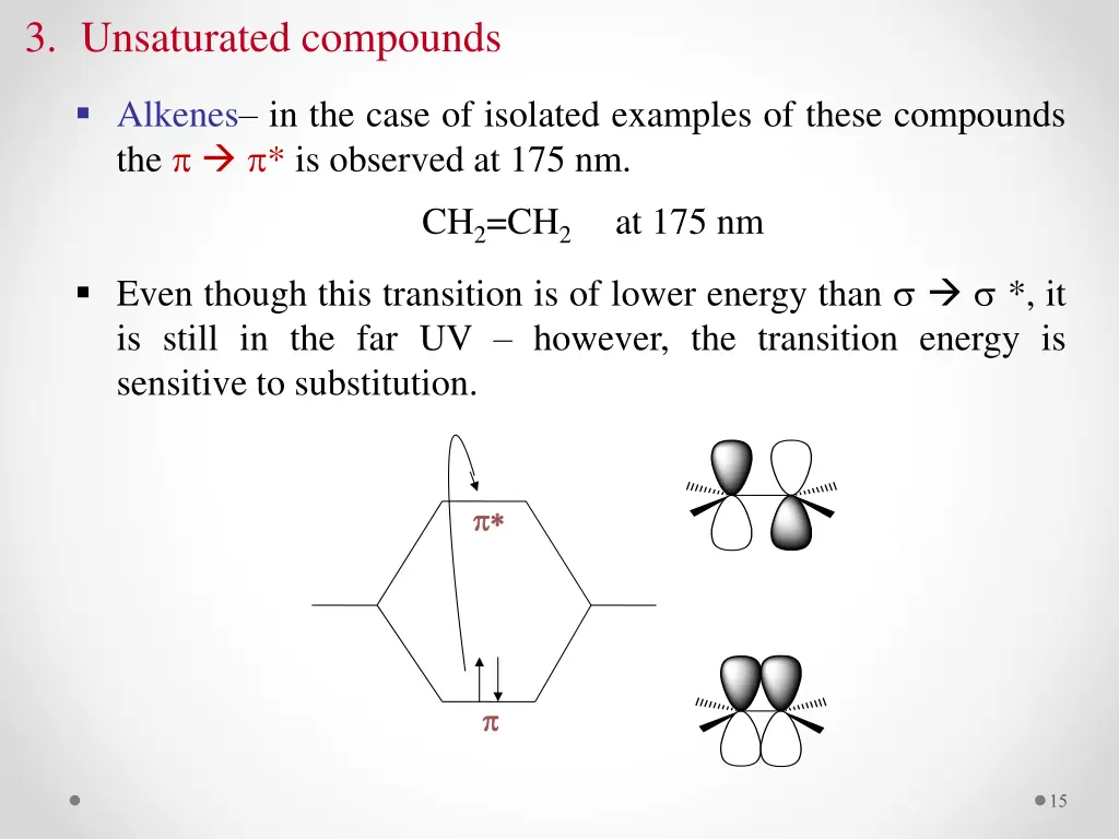 3 unsaturated compounds