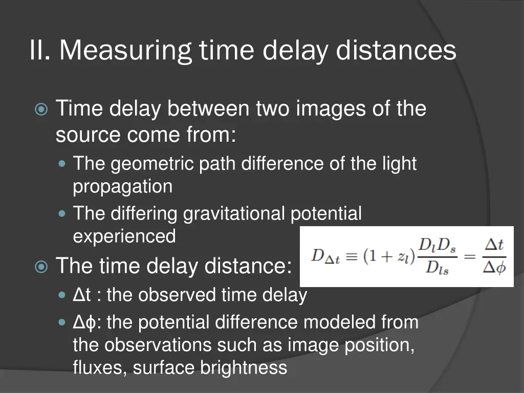 ii measuring time delay distances