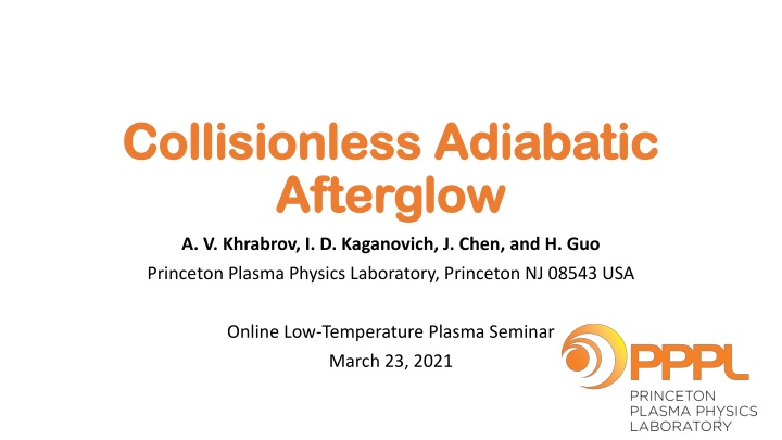 collisionless adiabatic collisionless adiabatic