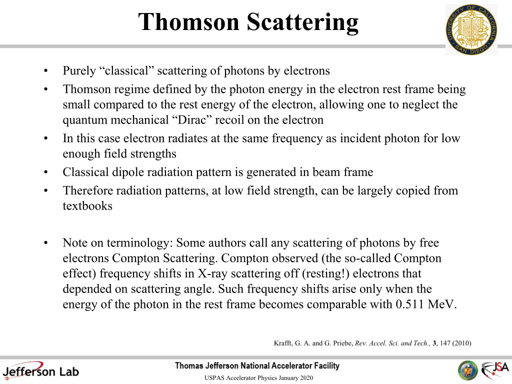 thomson scattering