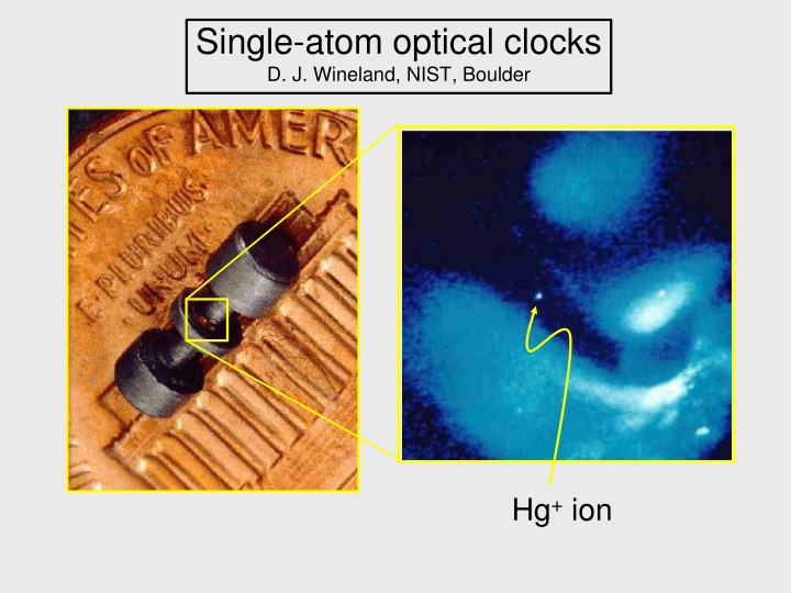 single atom optical clocks d j wineland nist