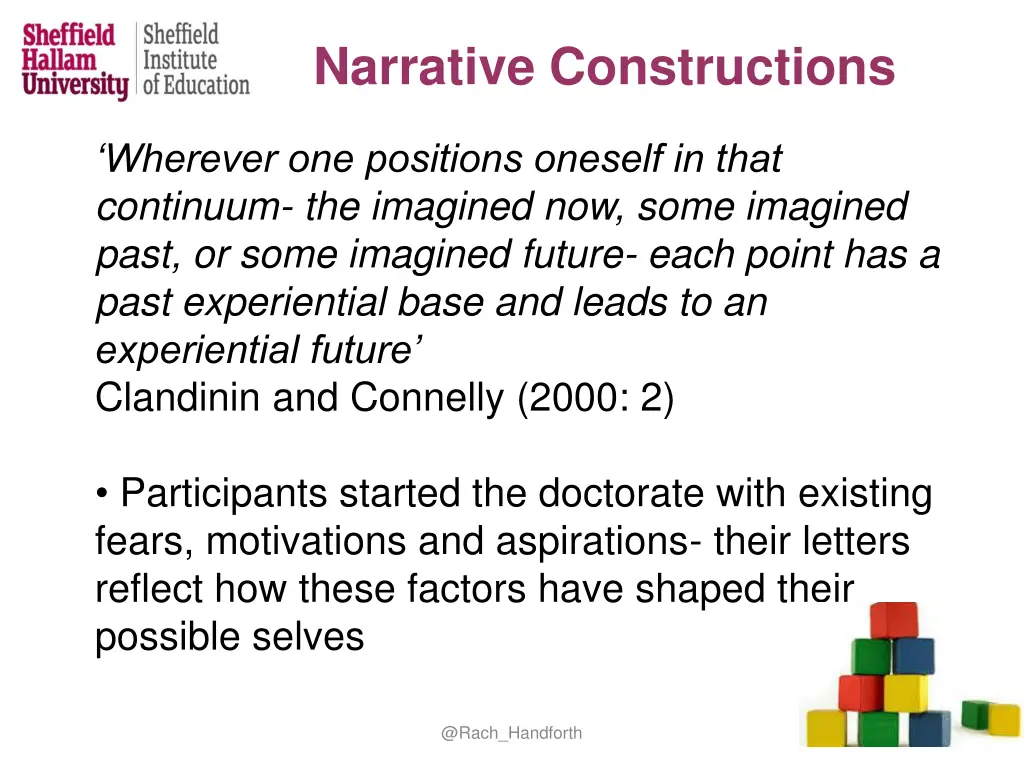 narrative constructions