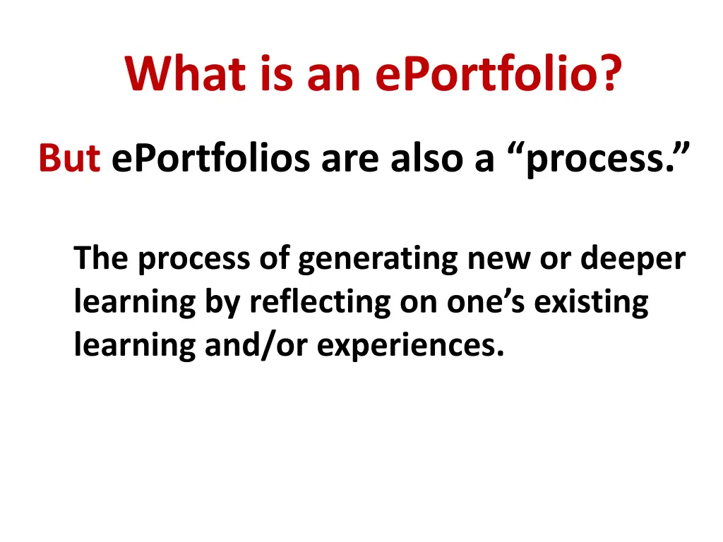 what is an eportfolio 2