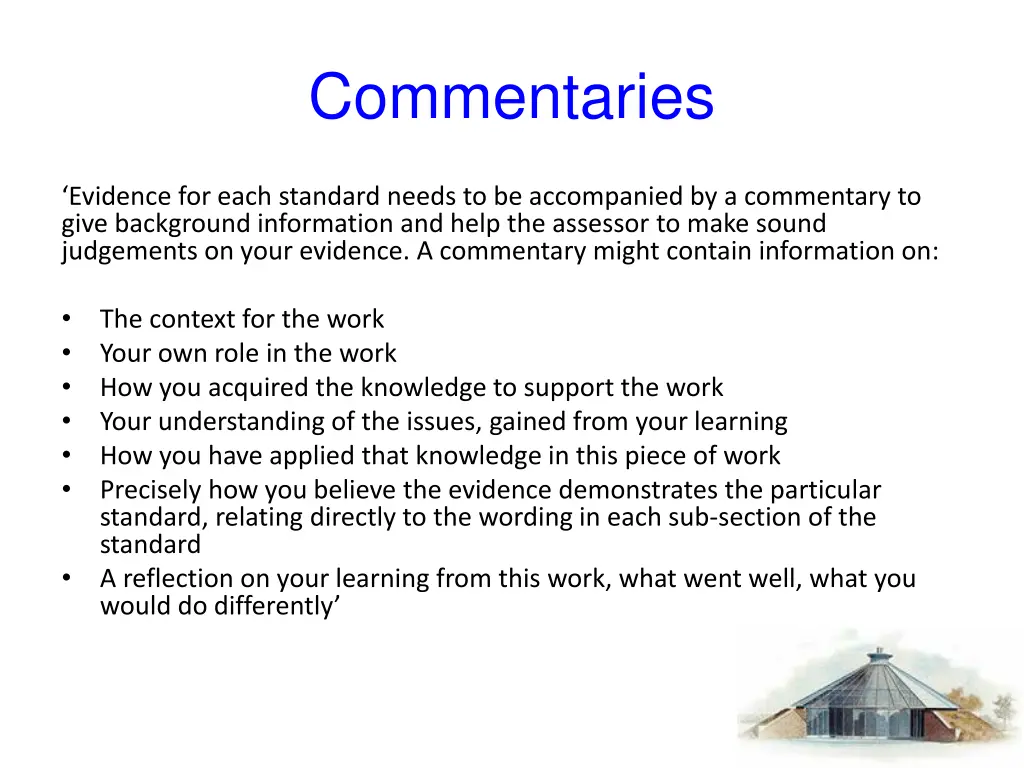 commentaries 1