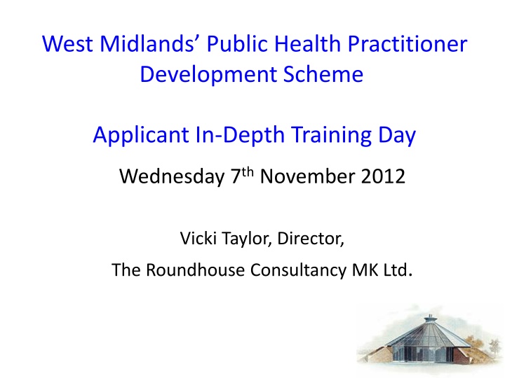 west midlands public health practitioner