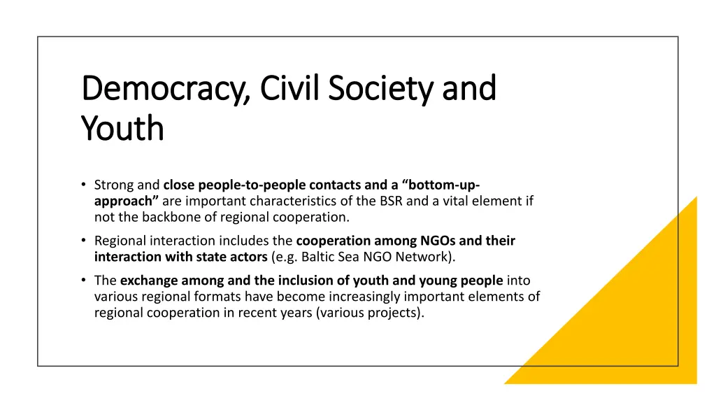 democracy civil society and democracy civil