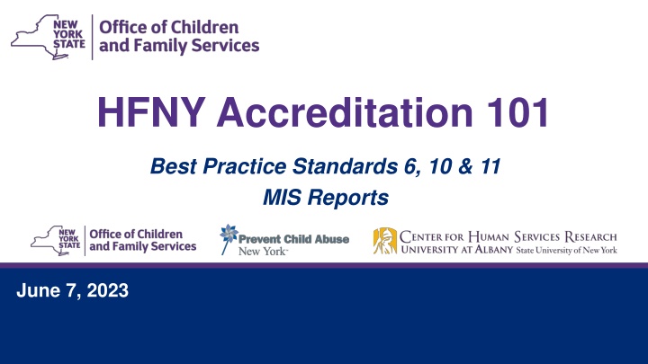 hfny accreditation 101