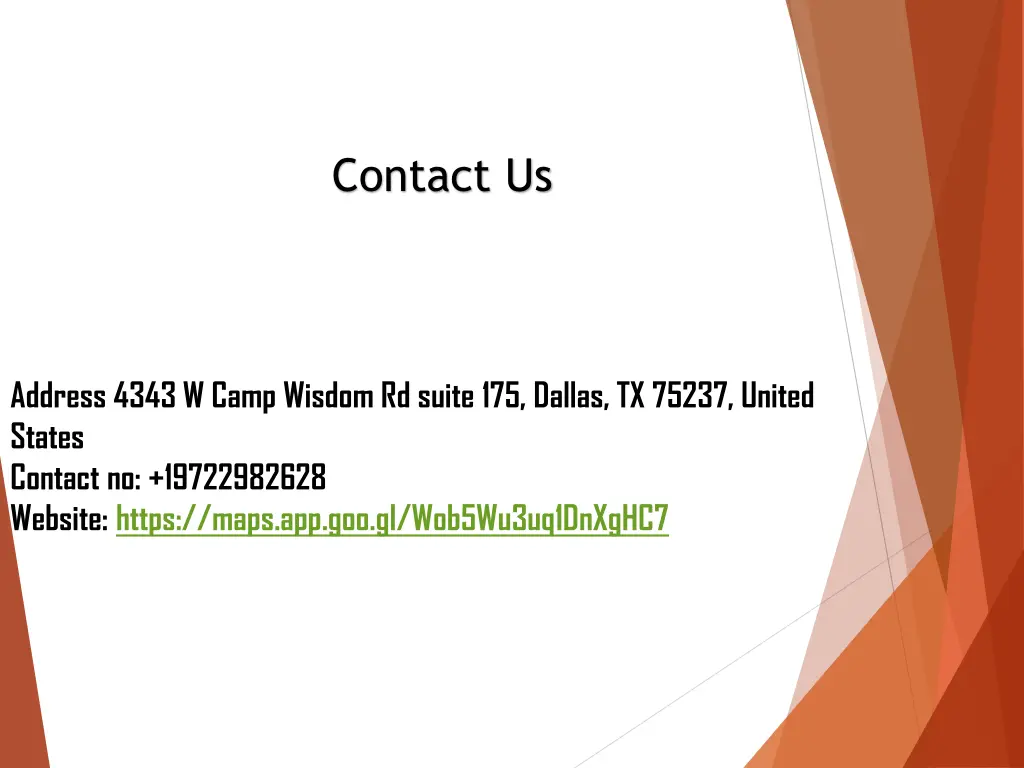 contact us