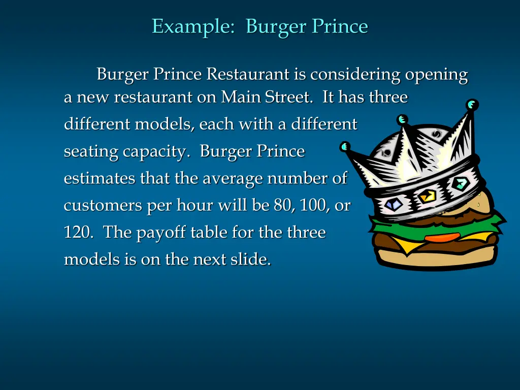 example burger prince