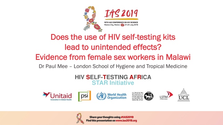 does the use of hiv self does the use of hiv self