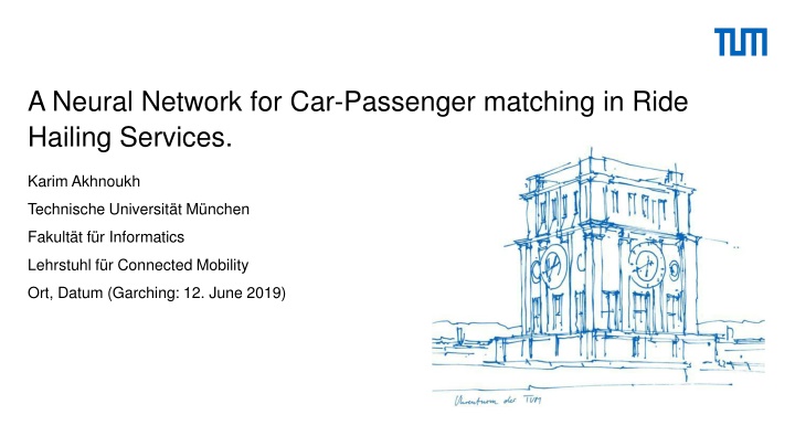 a neural network for car passenger matching