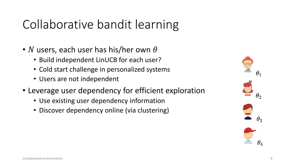 collaborative bandit learning