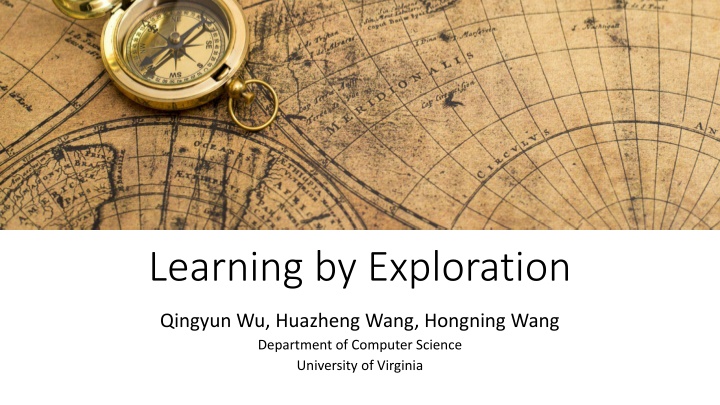 learning by exploration