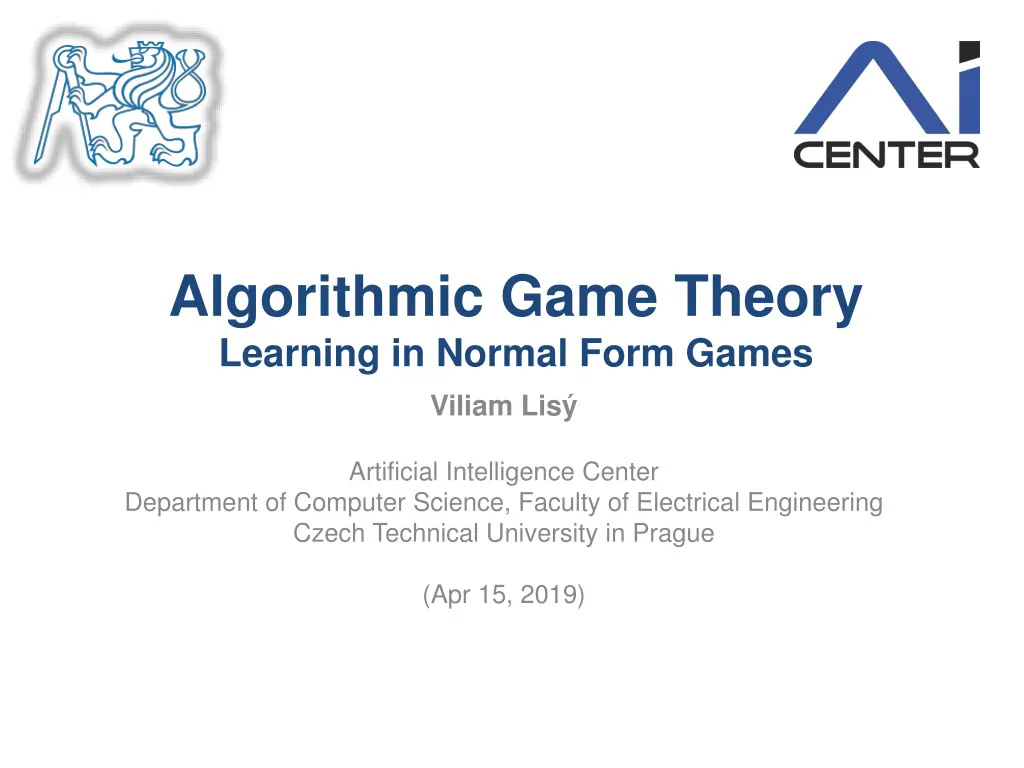 algorithmic game theory learning in normal form