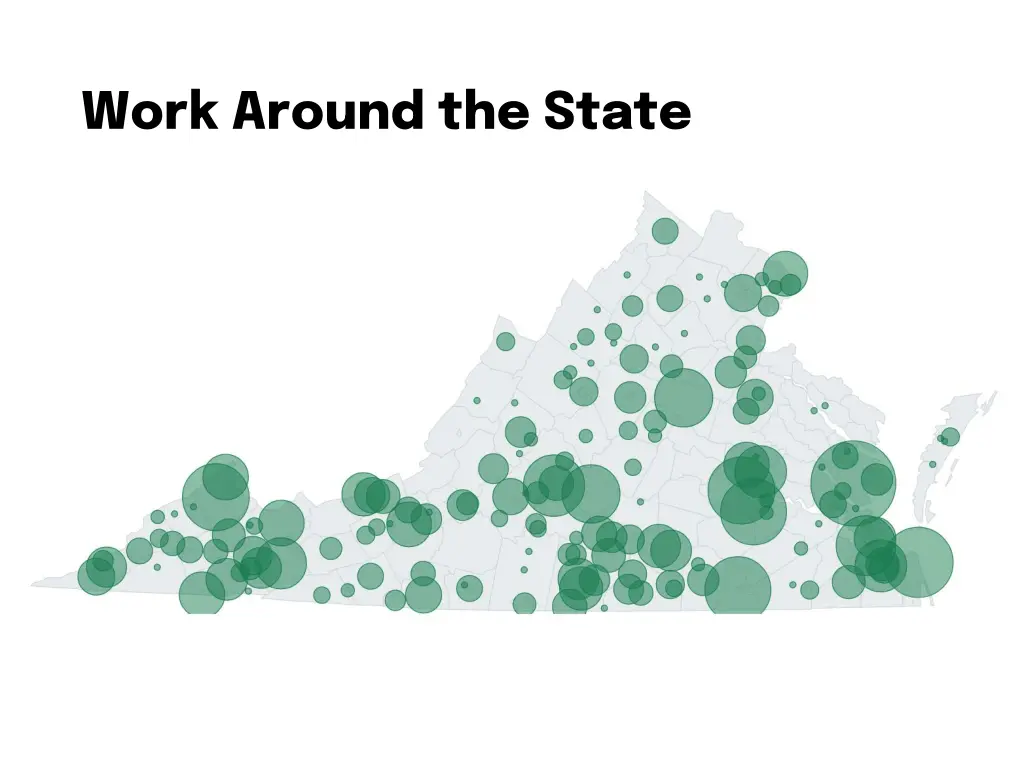 work around the state