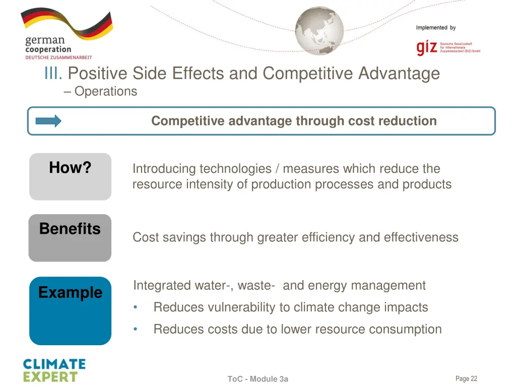 iii positive side effects and competitive 3