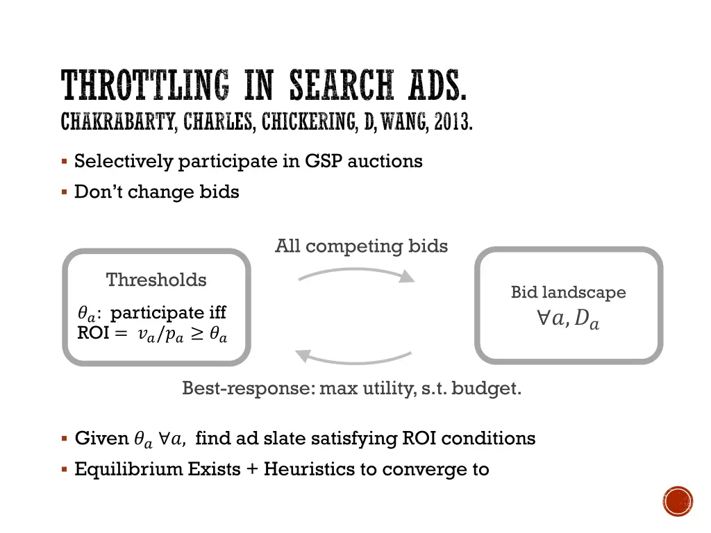 throttling in search ads chakrabarty charles