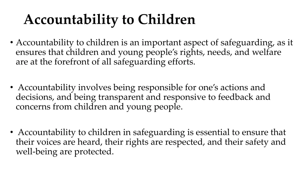 accountability to children 1