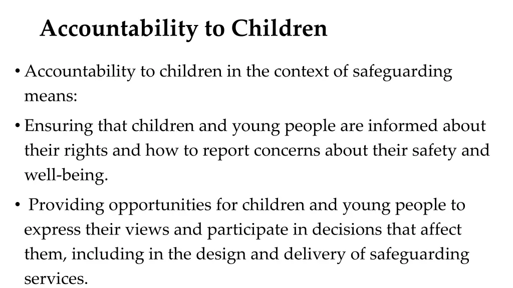 accountability to children 2