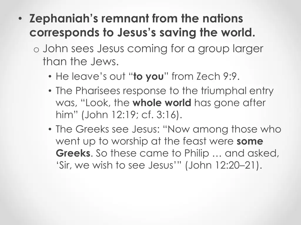 zephaniah s remnant from the nations corresponds 1