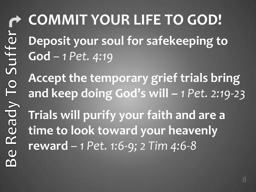 commit your life to god