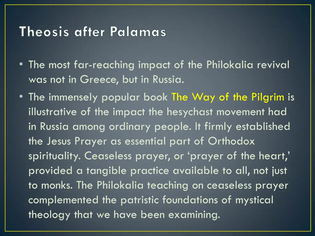 theosis after palamas 1