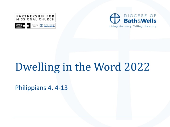 dwelling in the word 2022