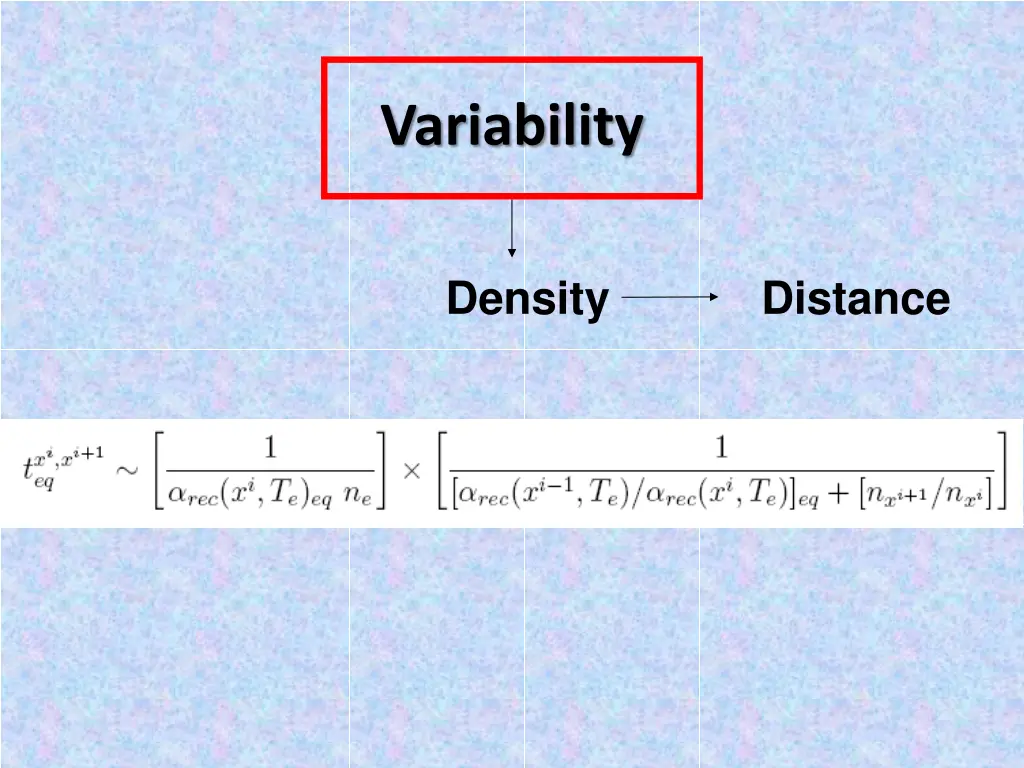 variability