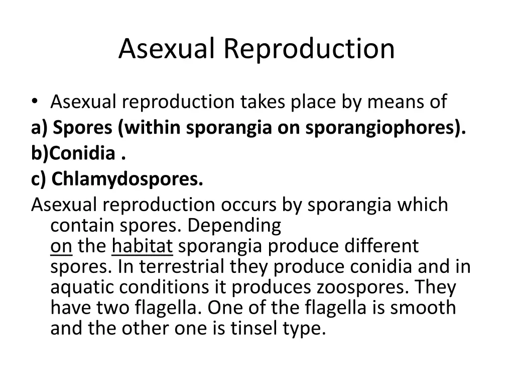 asexual reproduction