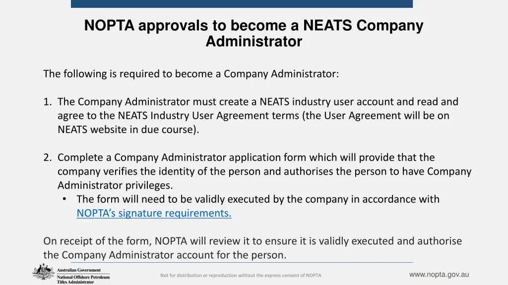 nopta approvals to become a neats company