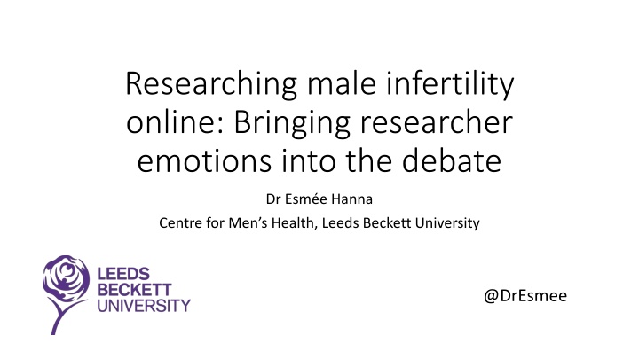 researching male infertility online bringing