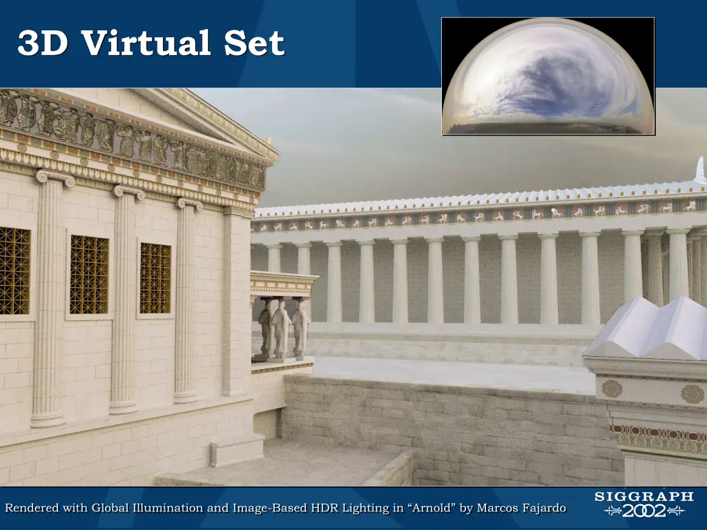 3d virtual set