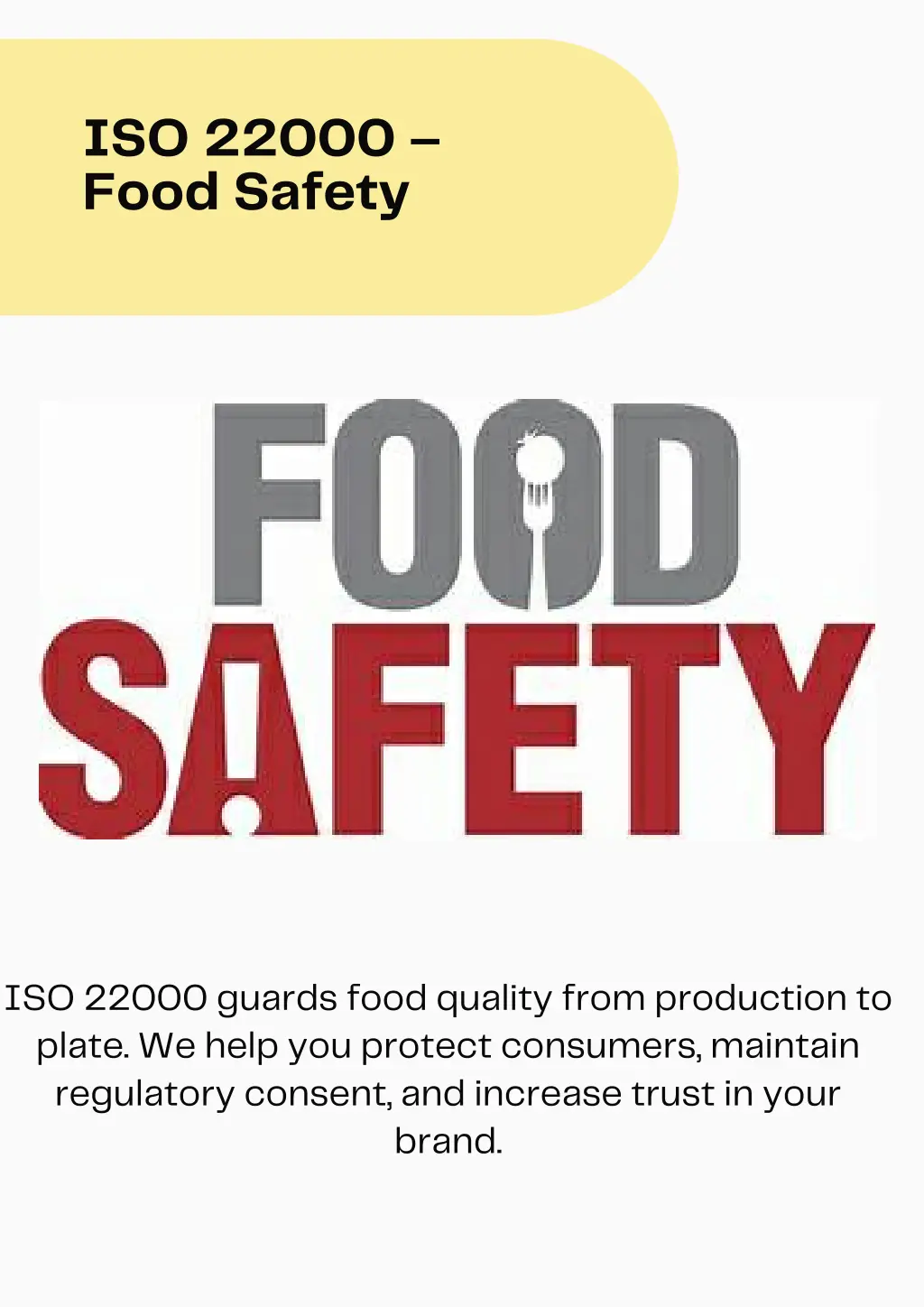 iso 22000 food safety