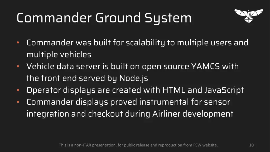 commander ground system