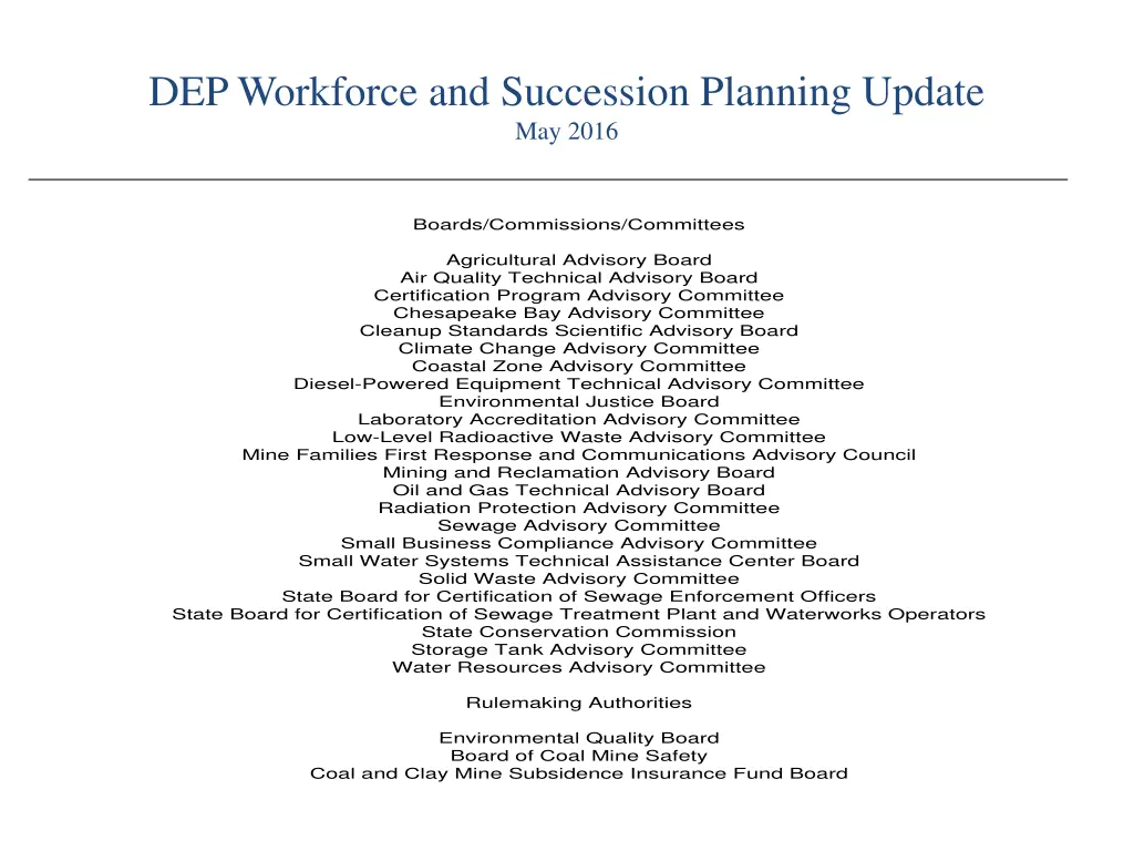 dep workforce and succession planning update 1