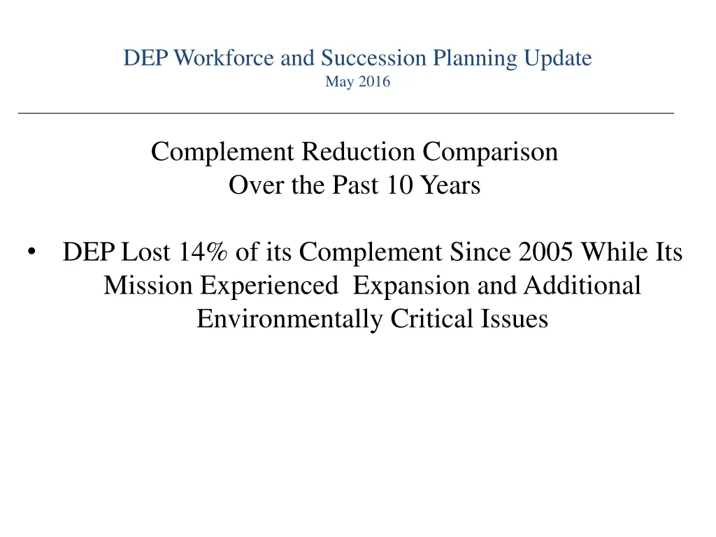 dep workforce and succession planning update 4