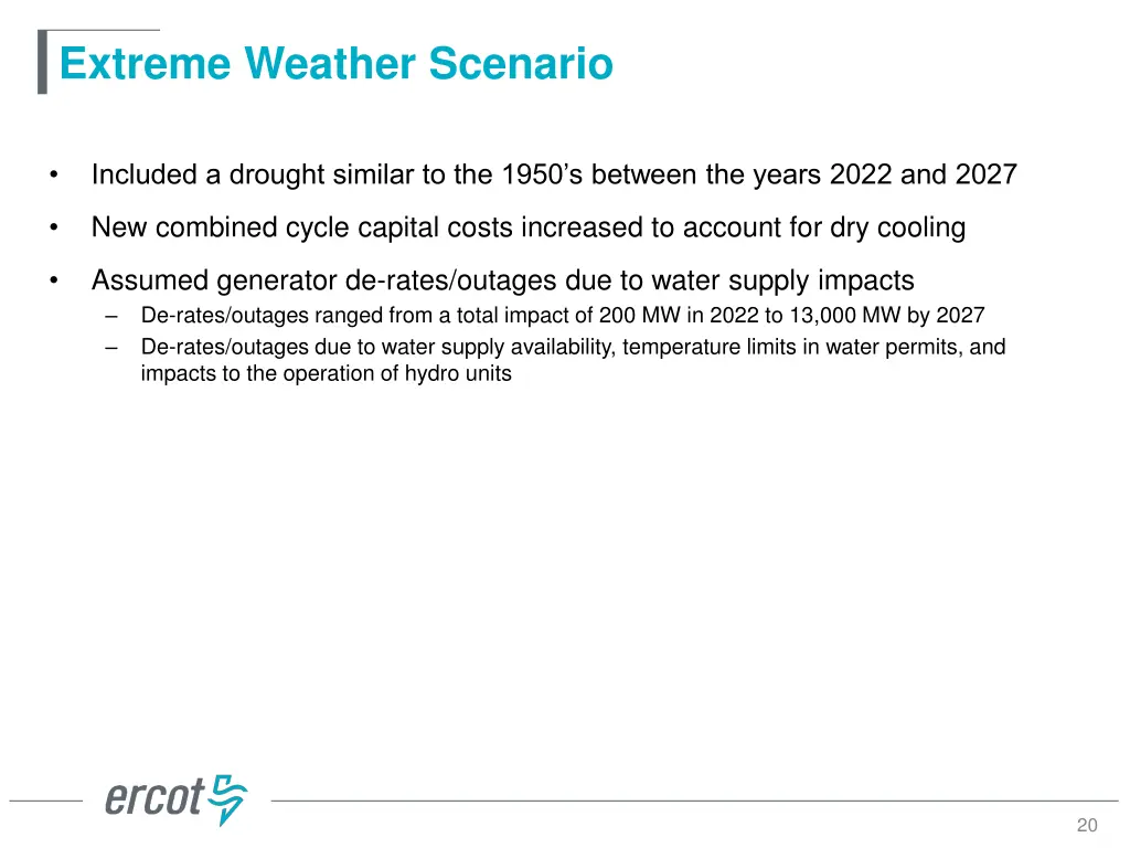 extreme weather scenario