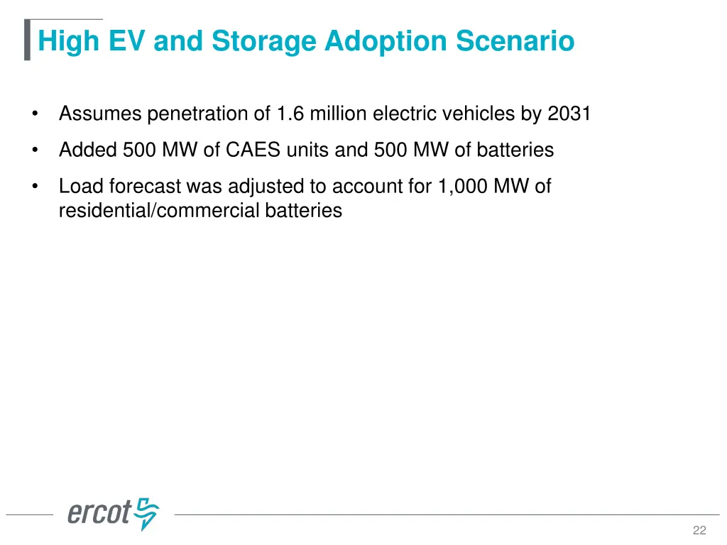 high ev and storage adoption scenario