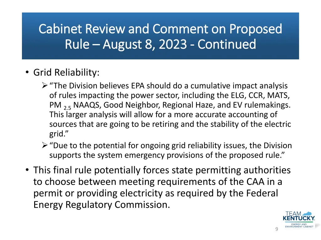 cabinet review and comment on proposed cabinet 1