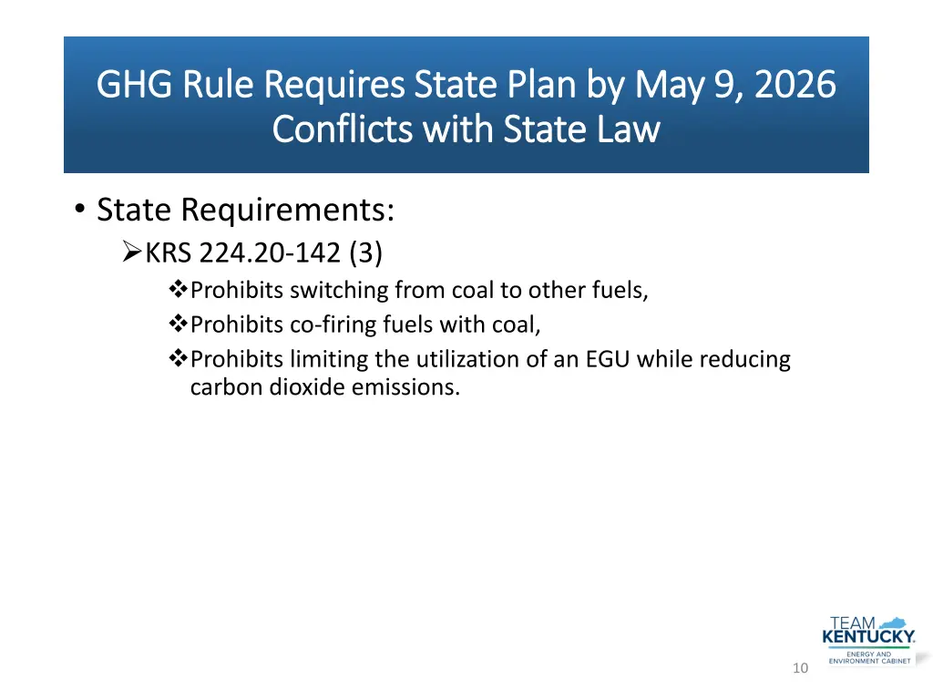 ghg rule requires state plan by may 9 2026